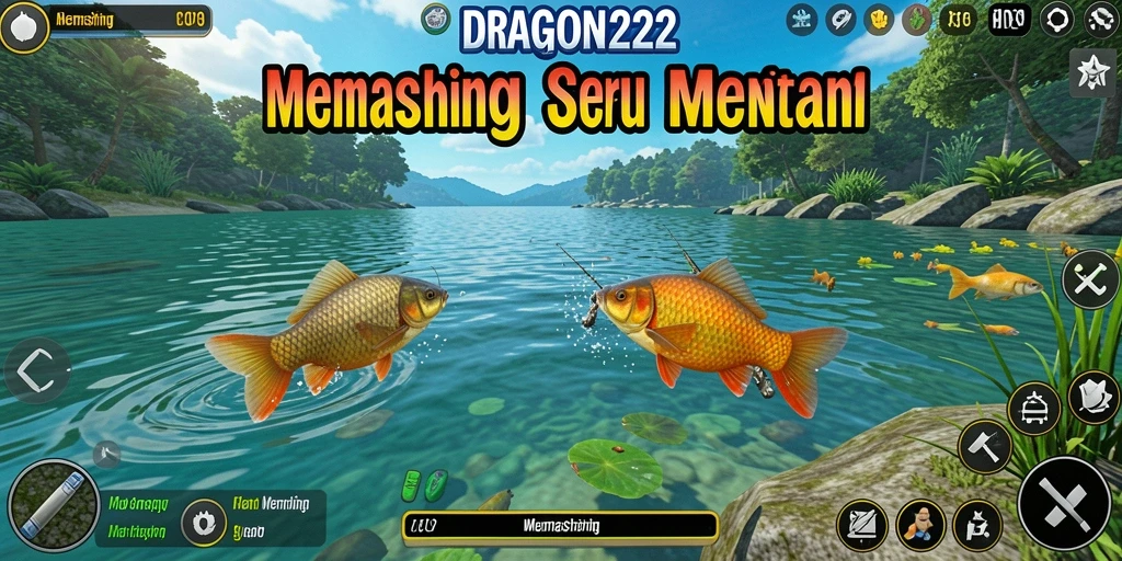 Tampilan antarmuka DRAGON222 yang menarik dan fungsional dalam pengalaman memancing.