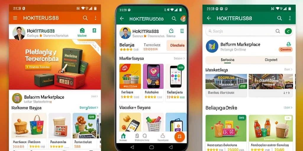 Tampilan antarmuka pengguna HOKITERUS88 yang memudahkan navigasi