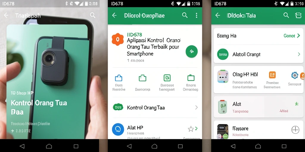 Screenshot ID678 menampilkan antarmuka kontrol orang tua yang user-friendly.