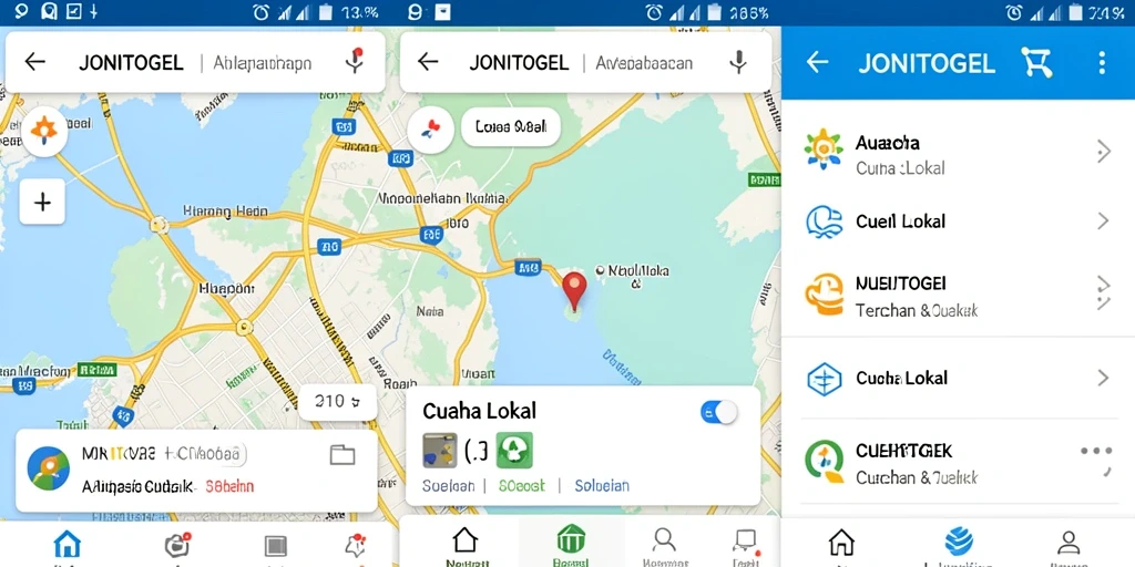 Tampilan antarmuka JONITOGEL yang menarik dan fungsional.