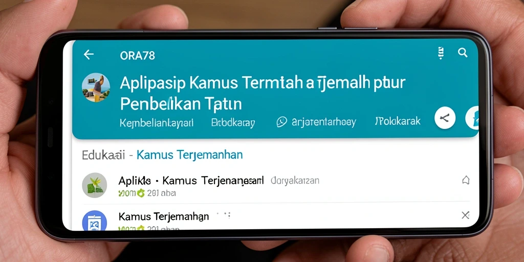 Tampilan antarmuka <strong>ORA78</strong> yang intuitif dan mudah digunakan.