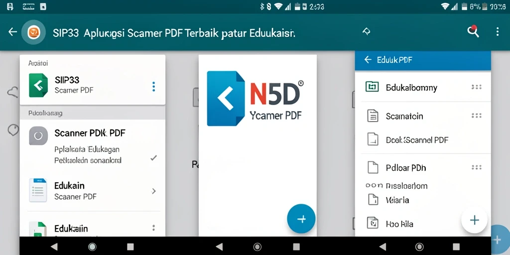 Tampilan antarmuka aplikasi SIP33 yang sederhana dan mudah digunakan.