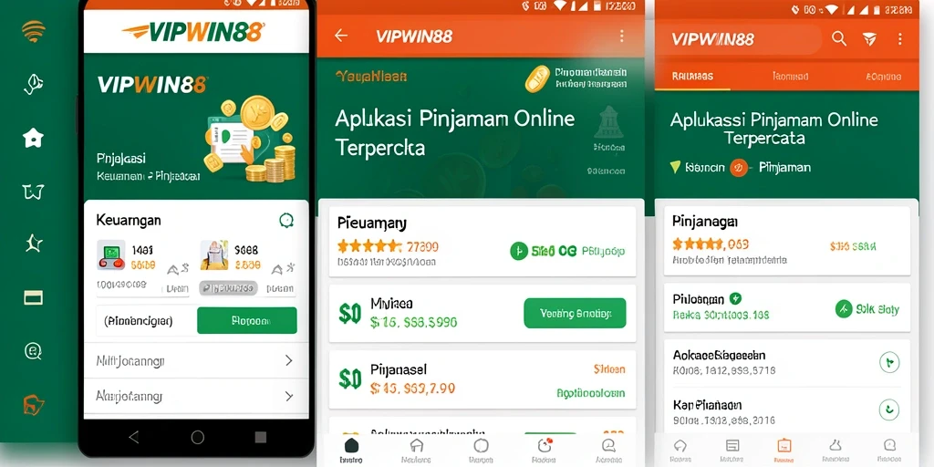 Tampilan antarmuka VIPWIN88 yang sederhana dan fungsional.
